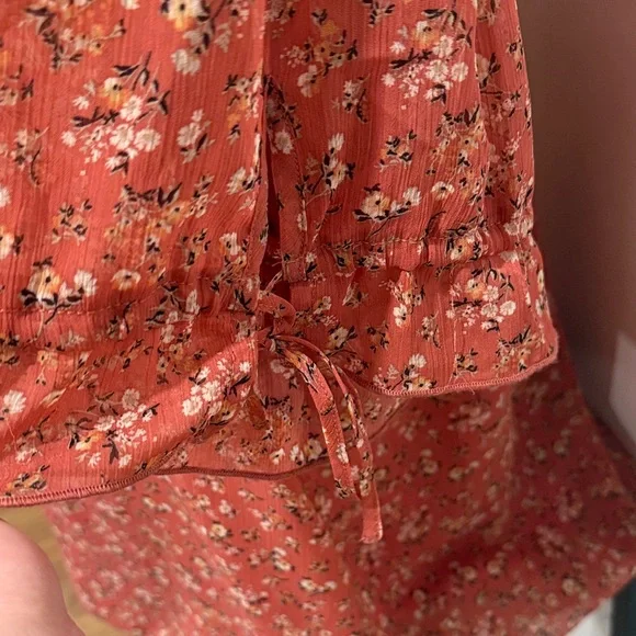 Tamara H. Ruffle Floral Blouse - pink - Picture 4 of 10